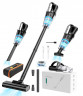 OKWISH OKWISH Akku-Handstaubsauger Handstaubsauger Autostaubsauger Staubsauger Bodenstaubsauger Kabellos, 100,00 W, Beutellos, 3 in 1 7500Pa 6000mA-Akku Wohnungen Auto + Licht Aufbewahrungstasche  OKWISH беспроводной ручной пылесос, ручной пылесос, автомо