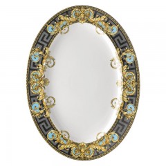 Rosenthal meets Versace Rosenthal Versace Prestige Gala Le Bleu Platte 40,5 x 30 cm Rosenthal Versace Prestige Gala Le Bleu Тарелка 40,5 x 30 см