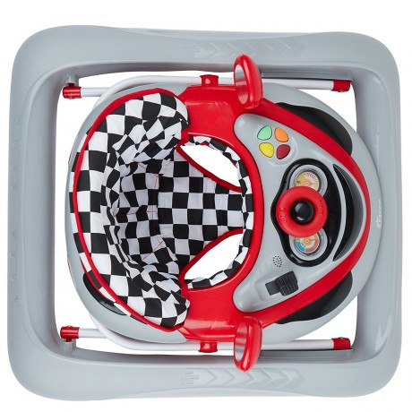 bieco Baby-Walker Lauflernhilfe Spielcenter mit Melodien kippsicher Schaukelfunktion Lauflernhilfen Ходунки детские ходунки игровой центр с мелодиями без наклона функция качания детские ходунки