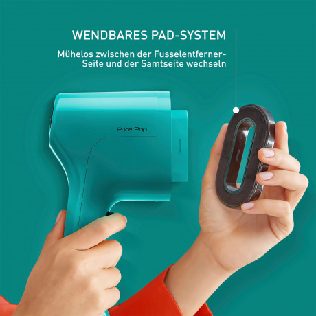 Tefal Tefal Dampfburste DT2024 Pure Pop, 1300 W, 70 ml Wassertank, entfernt 99,99% der Viren, Bakterien und Keime Паровая щетка Tefal DT2024 Pure Pop, 1300 Вт, резервуар для воды 70 мл, удаляет 99,99% вирусов, бактерий и микробов.