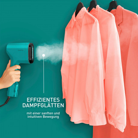 Tefal Tefal Dampfburste DT2024 Pure Pop, 1300 W, 70 ml Wassertank, entfernt 99,99% der Viren, Bakterien und Keime Паровая щетка Tefal DT2024 Pure Pop, 1300 Вт, резервуар для воды 70 мл, удаляет 99,99% вирусов, бактерий и микробов.