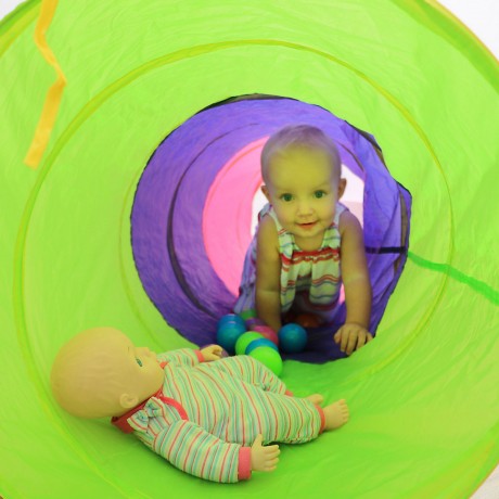LittleTom Spieltunnel Krabbeltunnel Kaa 180 cm Игровой туннель для ползания по туннелю Kaa 180 см