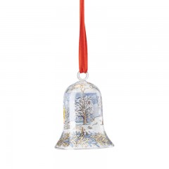 Hutschenreuther Hutschenreuther Jahresartikel Weihnachten 2022 Glasglocke 'Weihnachtsabend' d: 7 cm Ежегодная статья Hutschenreuther Рождество 2022 г. Стеклянный колокольчик "Сочельник" d: 7 см