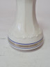 Ваза винтажная Mitterteich Bavaria с серебристой / синей полосой, фарфор, 11 см, Германия, 1960-70гг.