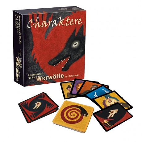 Asmodee Erweiterung Werwolfe von Dusterwald Charaktere Дополнение оборотни персонажей Дастервальда