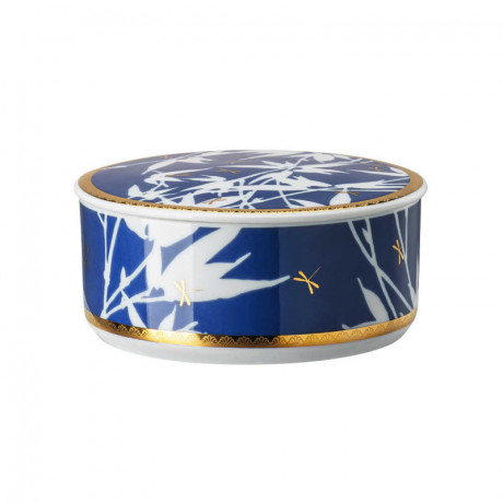 Rosenthal Rosenthal Heritage Turandot blue Dose rund d: 11,5 cm Rosenthal Heritage Turandot синяя коробка круглая d: 11,5 см