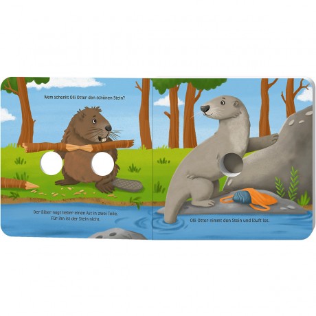 Haba Mein Fingerspielbuch – Olli Otter Моя книга о пальчиковых играх