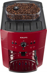 Krups Krups Kaffeevollautomat EA8107 Arabica, 2-Tassen-Funktion, manueller Dampfduse, 2 voreingestelle Kaffeestarken  Полностью автоматическая кофемашина Krups EA8107 арабика, функция на 2 чашки, ручное паровое сопло, 2 предустановленные крепости кофе