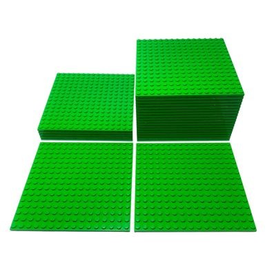 LEGO LEGO 16x16 Platten Hellgrun - Bright green 91405 - 12x Тарелки LEGO 16x16 светло-зеленые — ярко-зеленые 91405 — 12 шт.