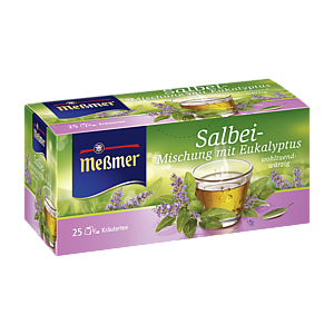 Messmer Травяной сбор Шалфей и Эвкалипт 44г, 25 пакетиков