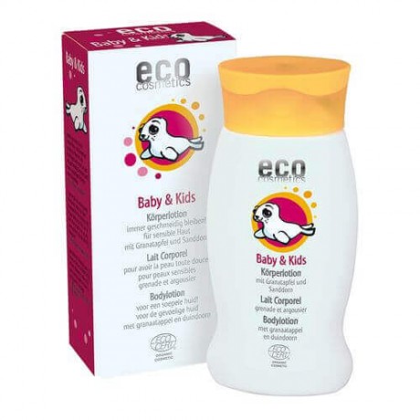 Eco Cosmetics ECO COSMETICS BABY/KINDER Bio Korperlotion Granatapfel/Sanddorn  ECO COSMETICS BABY/KIDS органический лосьон для тела гранат/облепиха