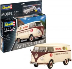 Revell Model Set VW T1 Dr. Oetker Набор моделей VW T1 Dr. Откер
