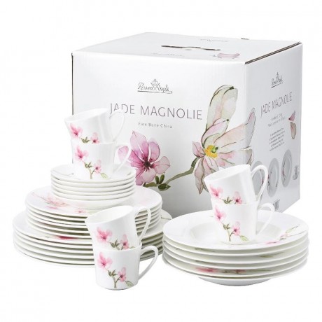 Rosenthal Rosenthal Jade Magnolie Kombiset 30-tlg. Комбинированный набор Rosenthal Jade Magnolia 30 шт.