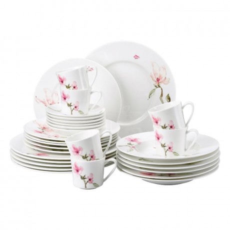 Rosenthal Rosenthal Jade Magnolie Kombiset 30-tlg. Комбинированный набор Rosenthal Jade Magnolia 30 шт.