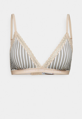 Tommy Hilfiger UNLINED  Triangle bra nola beige UNLINED Бюстгальтер с треугольными чашечками нола бежевый