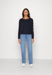 Tommy Hilfiger ROPE PUFF PRINT Sweatshirt desert sky ПРИНТ ROPE PUFF Толстовка небо пустыни