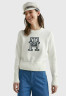Tommy Hilfiger INTARSIA CREW NECK  Jumper ecru ИНТАРСИЯ КРУГЛЫЙ ВЫРЕЗ Джемперы экрю