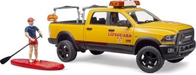 Bruder bworld Set Life Guard Power Wagon mit Figur Light bworld Set Life Guard Power Wagon с фигуркой