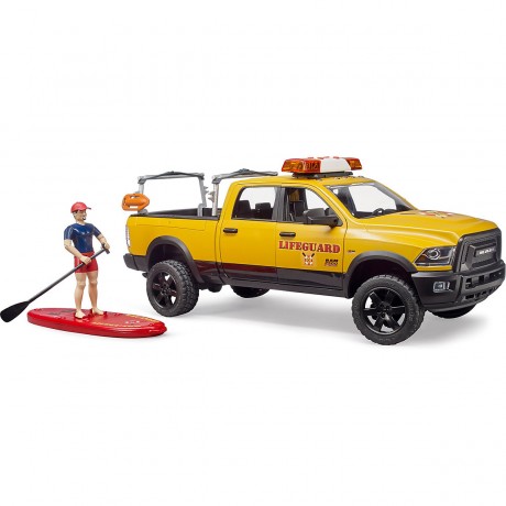 Bruder bworld Set Life Guard Power Wagon mit Figur Light bworld Set Life Guard Power Wagon с фигуркой