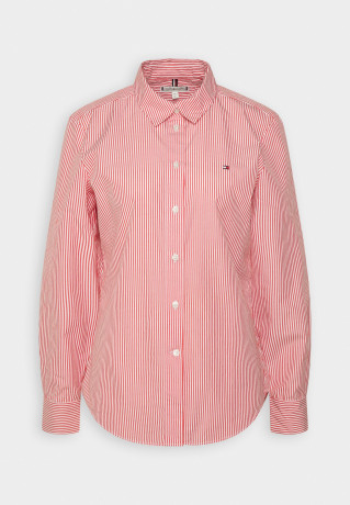 Tommy Hilfiger ITHAKA Button-down blouse red ITHACA Блузка на пуговицах красный