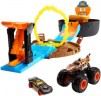 Mattel Hot Wheels Monster Truck Stunt-Reifen-Spielset inkl. 2 Spielzeugautos Игровой набор Hot Wheels Monster Truck Stunt Tire включает 2 игрушечных автомобиля.