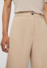 Tommy Hilfiger FLUID TWILL WIDE LEG CROP PANT Trousers beige ШИРОКИЕ УКОРОЧЕННЫЕ БРЮКИ FLUID TWILL Брюки бежевый