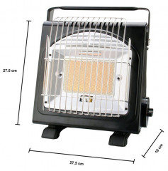 Phonix Germany Phonix Germany Gaskocher PH-100, (2 in 1 Heizung  Kocher, Gasheizung Keramik), Keramik Gasstrahler 1,7 KW Heizstrahler  Газовая плита Phonix Germany PH-100, (плита-нагреватель 2 в 1, газовая плита керамическая), керамический газовый обогрев