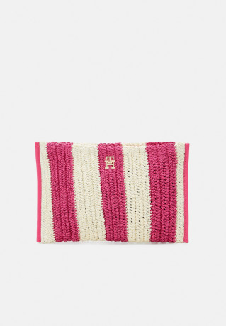 Tommy Hilfiger CITY SUMMER POUCH Clutch bright cerise pink CITY SUMMER POUCH Сумка-клатч ярко-вишнево-розовый