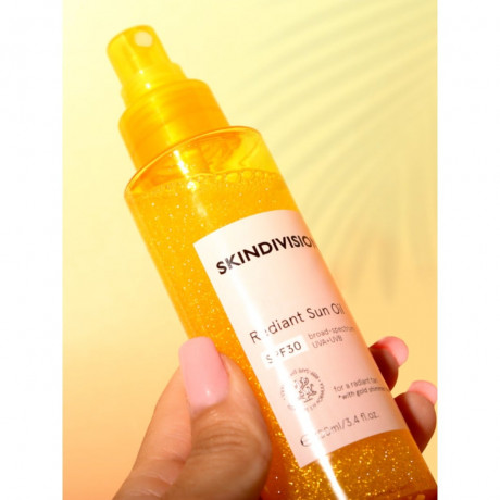 SkinDivision Strahlendes Sonnenol SPF30  Сияющее солнцезащитное масло SPF30