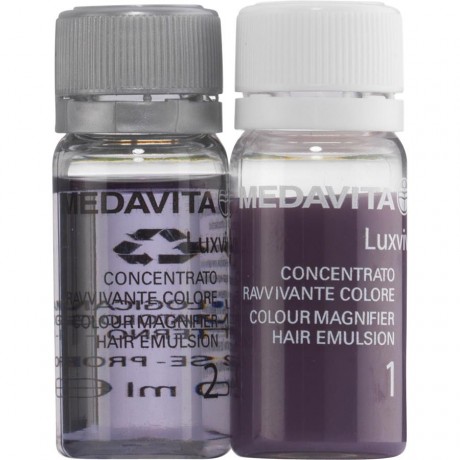 Medavita (Медавита) Luxviva Color Magnifier Hair Emulsion Сыворотка для волос, 20 x 10 мл