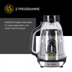 Gutfels Gutfels Akku-Stabmixer MU 8401, 240,00 W, inkl. 1500 ml Behalter, kabelloser Betrieb, einfache Reinigung  Беспроводной ручной блендер Gutfels MU 8401, 240,00 Вт, включая контейнер на 1500 мл, беспроводное управление, легкая очистка