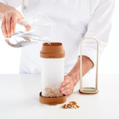 LEKUE Smoothie-Maker Leku Veggie Drink Maker, temperaturbestandig -15°c bis +80°C  Устройство для приготовления смузи LEKUE Устройство для приготовления вегетарианских напитков Leku, термостойкое от -15°C до +80°C