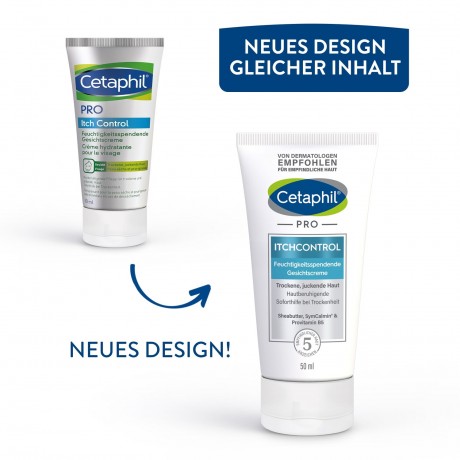 Cetaphil Pro Itch Control Gesichtscreme  Крем для лица против зуда Pro