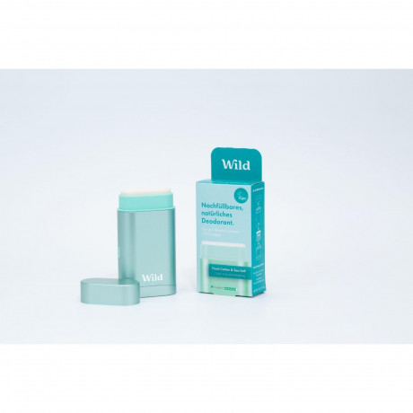 Wild Deo Startpaket: Behalter Aqua & Fresh Cotton Refill Deo  Стартовый набор дезодорантов: Container Aqua &amp; Fresh Cotton Refill Deodorant