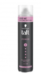Taft Haarspray Power cashmere 400ml, Лак для волос Кашемир, 400мл