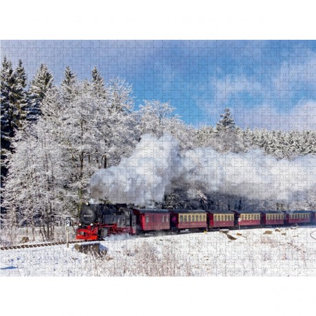 CALVENDO Puzzle CALVENDO Puzzle Brockenbahn Пазл CALVENDO Puzzle Brockenbahn