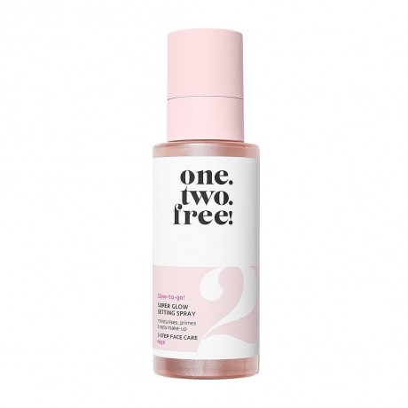 one.two.free! Super Glow Setting Spray  Спрей для фиксации супер свечения