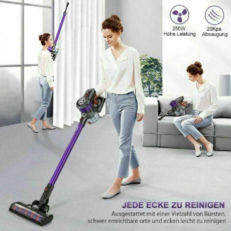 ONSON ONSON Akku-Hand-und Stielstaubsauger Zocker A10 Pro, 250,00 W, beutellos, Leerung mit einem Tastendruck, Vielseitige Bursten  Беспроводной ручной пылесос ONSON Zocker A10 Pro, 250,00 Вт, ез мешка, опорожнение одним нажатием кнопки, универсальные щет