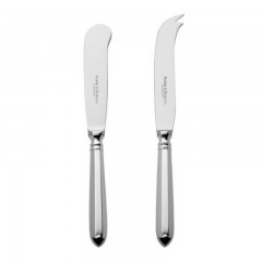 Robbe &amp; Berking Robbe &amp; Berking Navette 150 g versilbert Butter/Kase-Besteck m. Stahlklinge Robbe &amp;amp; Berking Navette 150 г посеребренных столовых приборов для масла/сыра со стальным лезвием
