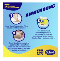 Scholl Schrunden Salbe Active Repair K+  Мазь для потрескавшейся кожи Active Repair K+, 50 мл