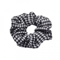 SOHO Pepita Scrunchie Schwarz резинка для волос Пепита