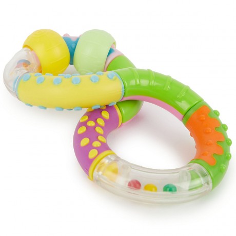 bieco Rasseln Greiflinge 17cm beweglicher Greifring Rassel Baby Beissring Motorik Spiel Greiflinge Погремушки