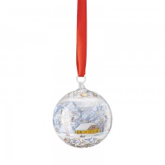 Hutschenreuther Hutschenreuther Jahresartikel Weihnachten 2022 Glaskugel 'Weihnachtsabend' d: 6 cm Ежегодная статья Hutschenreuther Рождество 2022 стеклянный шар "Сочельник" d: 6 см