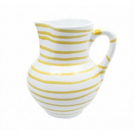 Gmundner Keramik Gmundner Keramik Gelbgeflammt Krug Wiener Form 1 L / h: 8,8 cm Кувшин Gmundner Ceramics с желтым пламенем венской формы 1 л / высота: 8,8 см
