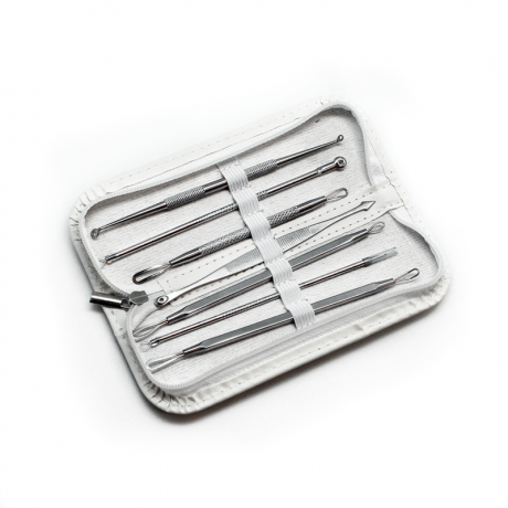 UNIQ Komplettes Mitesser-Entfernungs-Kit 7 Stuck Полный набор для удаления угрей 7 шт.