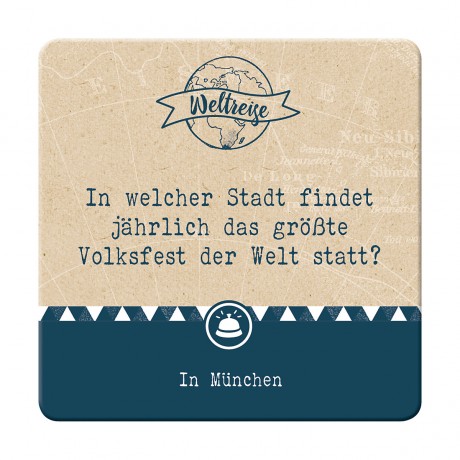 Die Spiegelburg Klingel-Quiz Weltreise Reisezeit Белл викторина время в пути вокруг света
