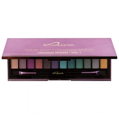 Luvia Color Glam Eyeshadow Palette - Criminal Shades Vol. 1 Lidschattenpalette Lidschatten, 1 шт.