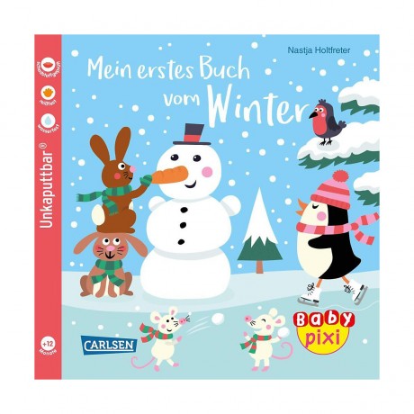 Carlsen Verlag Baby Pixi (unkaputtbar) 126: VE 5 Mein erstes Buch vom Winter (5 Exemplare) Baby Pixi (unbreakable) 126: VE 5 My First Book of Winter (5 копий)