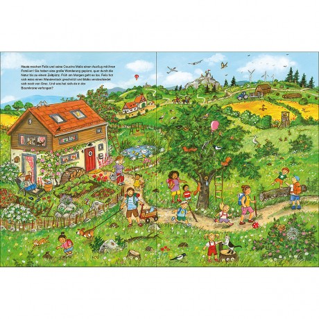 Loewe Verlag Viel los in der Natur! Много чего происходит на природе!