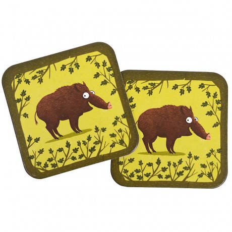 arsEdition Verlag Mein erstes Memo: Wer wohnt im Wald? Моя первая памятка: Кто живет в лесу?